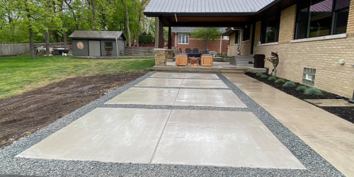 Concrete Patio, Paver Patio, Concrete Walkway, Pavers, Flagstone